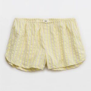 NWT Aerie Off-Duty Seersucker Boxer